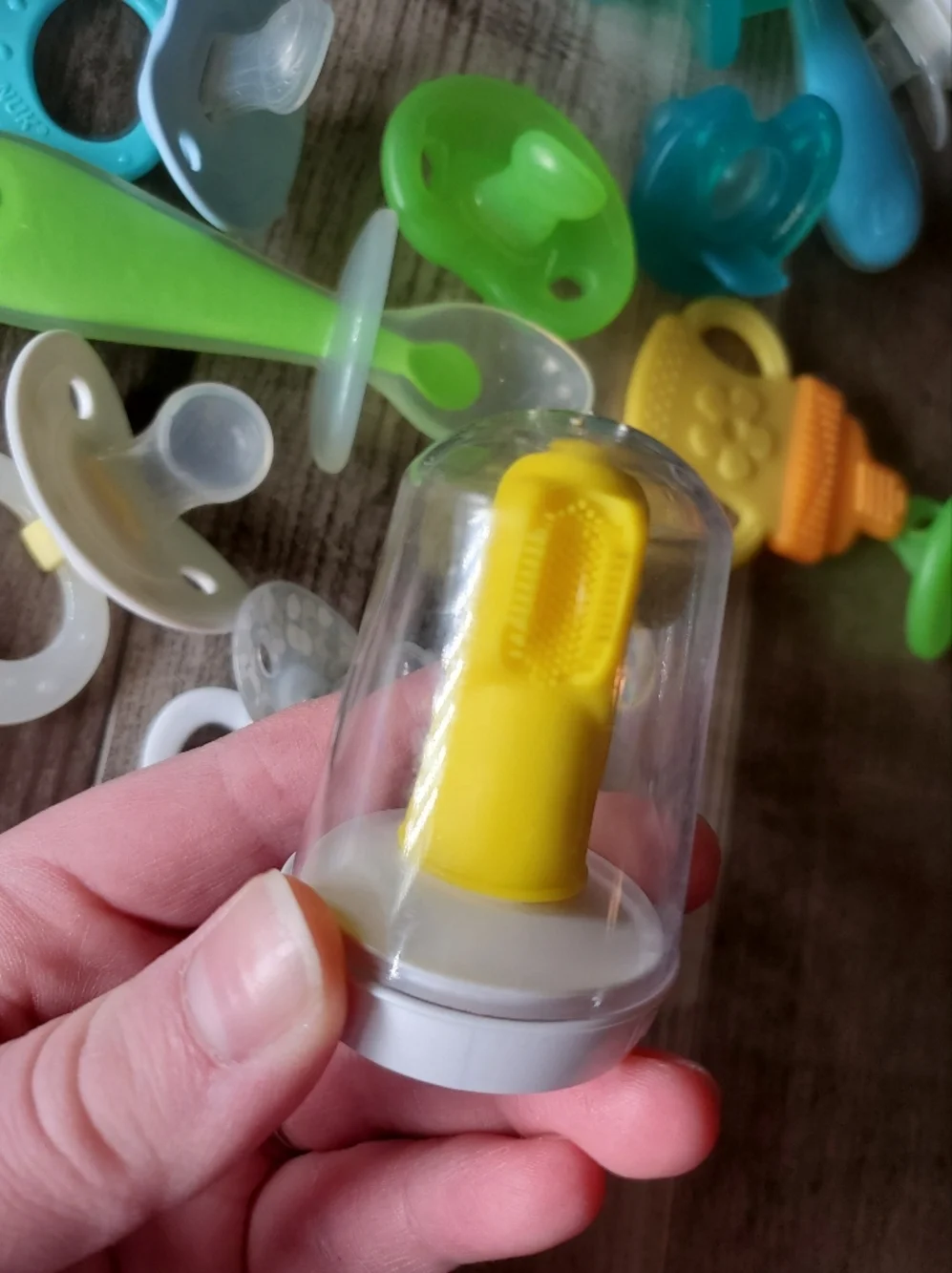 Baby Binkies Pacifiers Teethers Toothbrush Infant Feeding Utensil Bundle